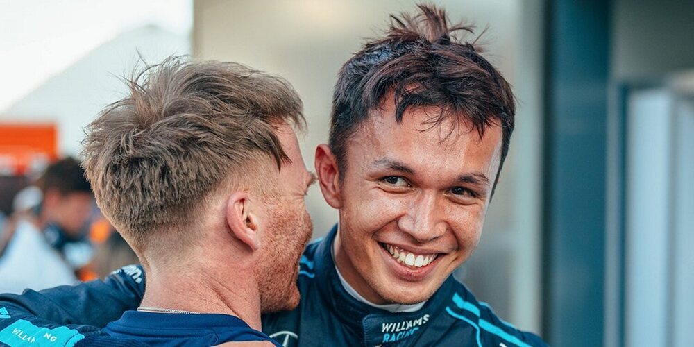 Alex Albon: "Muestra el trabajo que hemos hecho, estoy orgulloso de este resultado"