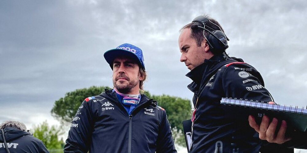 Alonso: "Fue un pequeño roce con Mick, no intencional, no hubo más remedio que retirarse"