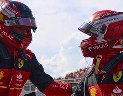 Ferrari se lleva un 1-2 con Max Verstappen 3°