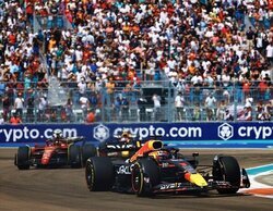 Max Verstappen noquea a los Ferrari en Miami y sigue remando hacia el liderato del Mundial