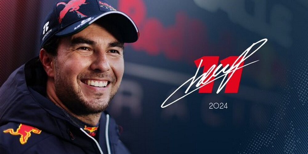 OFICIAL: Red Bull renueva a Sergio Pérez en F1
