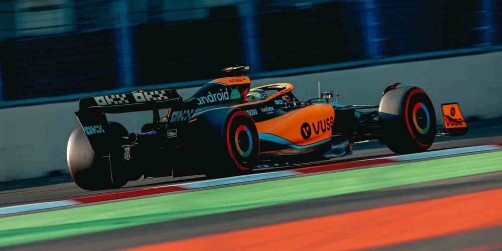 Lando Norris: "Sigue siendo una posición decente, no estamos lejos de los puntos"