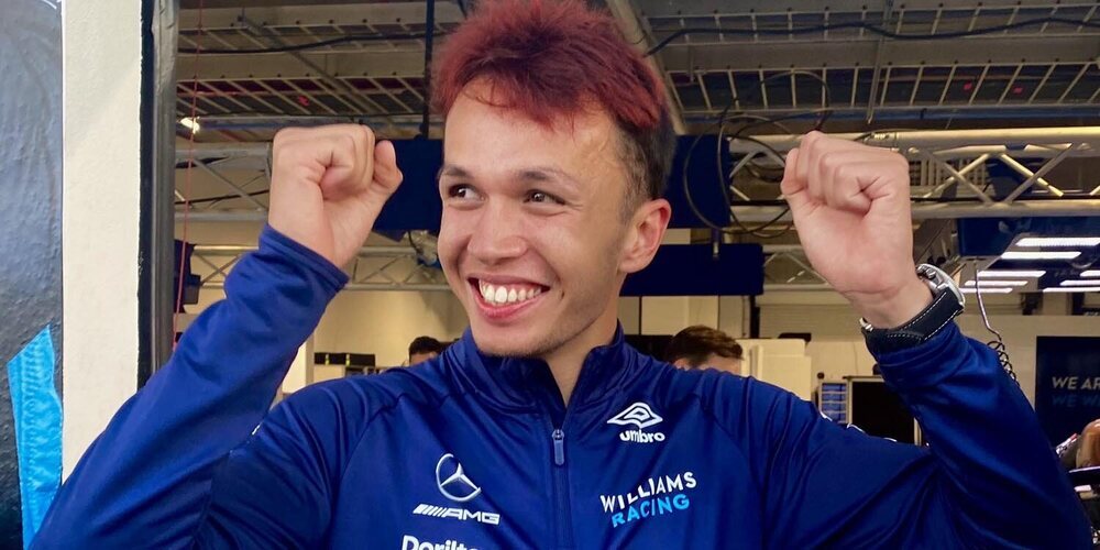 Alexander Albon: "Marcharnos con más puntos es realmente especial"