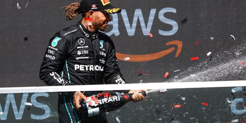 Hamilton: "Bastante abrumador obtener este tercer lugar"