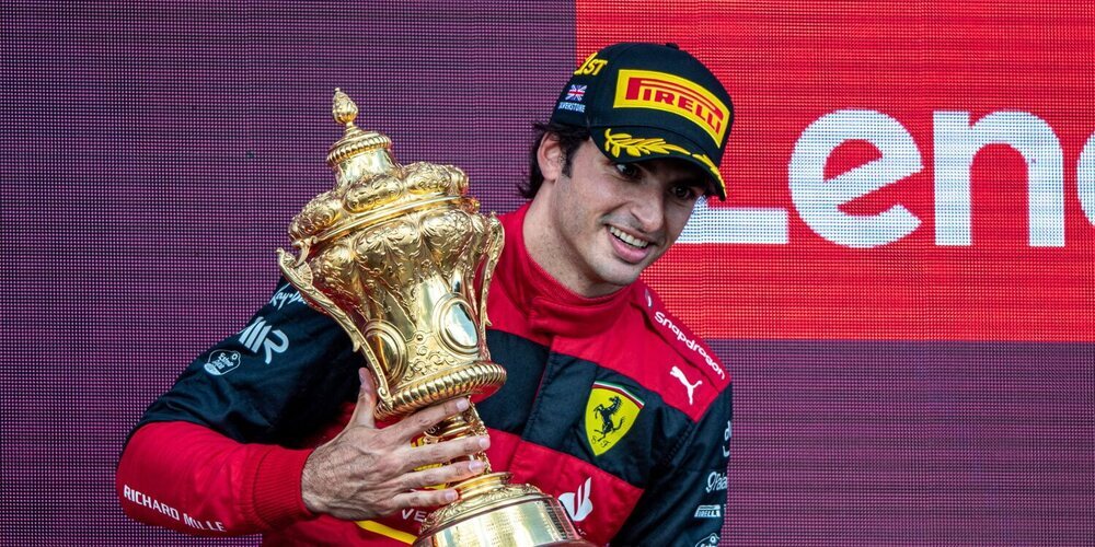 Carlos Sainz: "Ganar mi primer GP de F1 y con la Scuderia Ferrari"