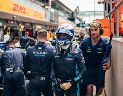 Nicholas Latifi: "Se sintió muy bien estar compitiendo correctamente en el pelotón"