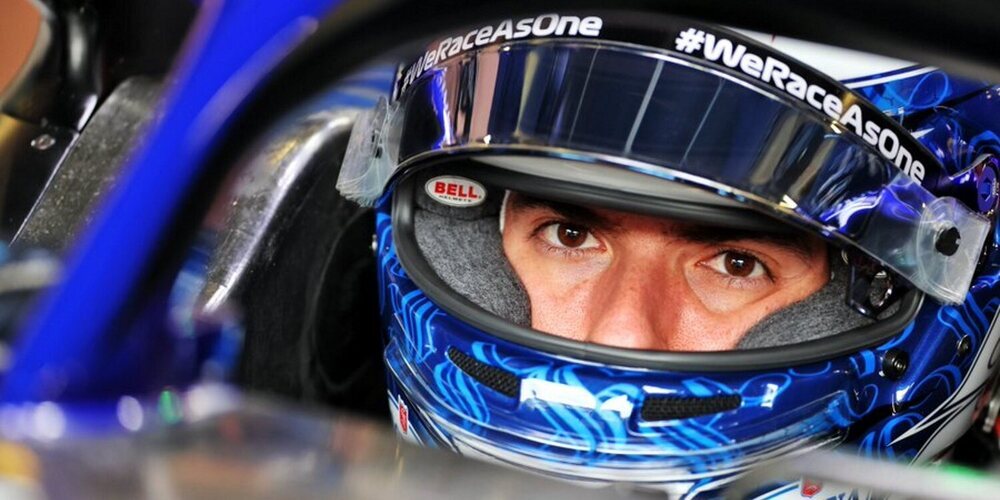 Nicholas Latifi: "Se sintió muy bien estar compitiendo correctamente en el pelotón"