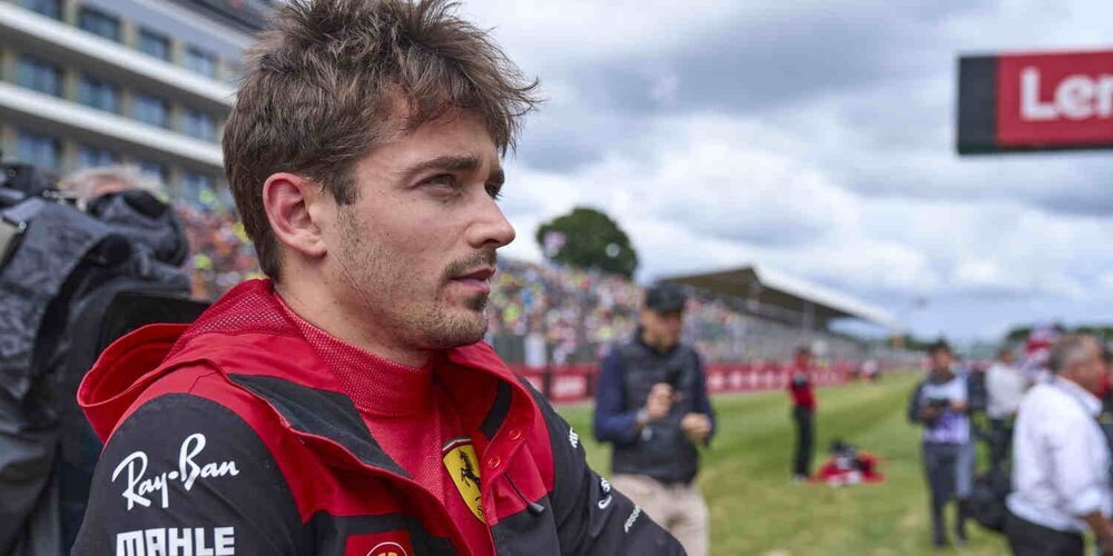 Charles Leclerc, molesto al finalizar la carrera: "No terminé donde quería"