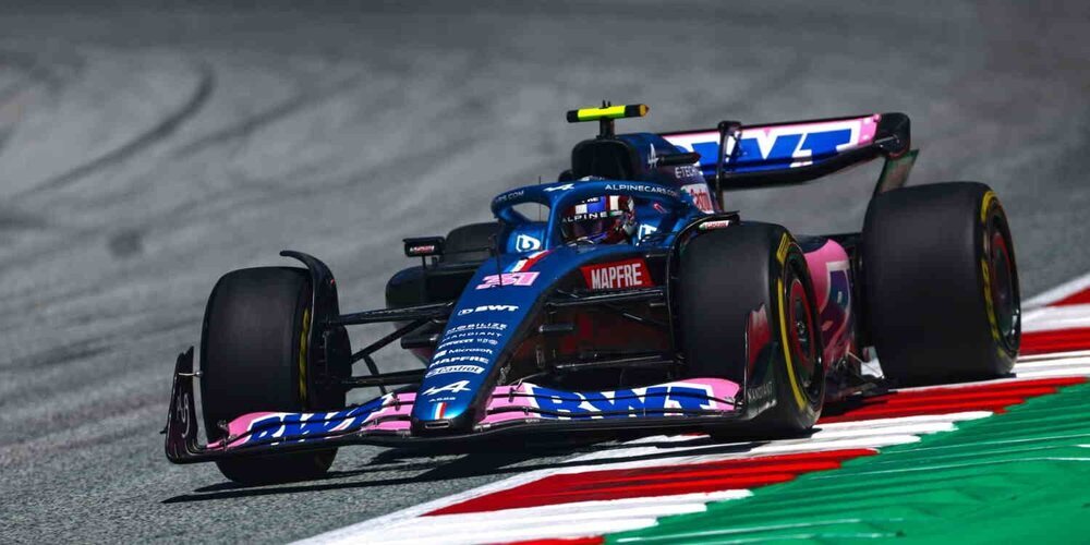 Esteban Ocon: "Estoy muy contento con nuestro resultado de hoy"