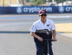 Yuki Tsunoda: "Siempre ha sido difícil adelantar"