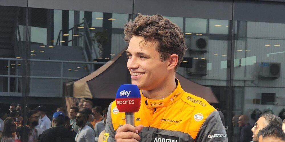 Lando Norris, satisfecho con su cuarta posición en la clasificación de Hungría