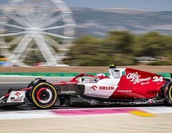 Guanyu Zhou: "Somos más fuertes que el pasado GP, es un buen paso adelante"