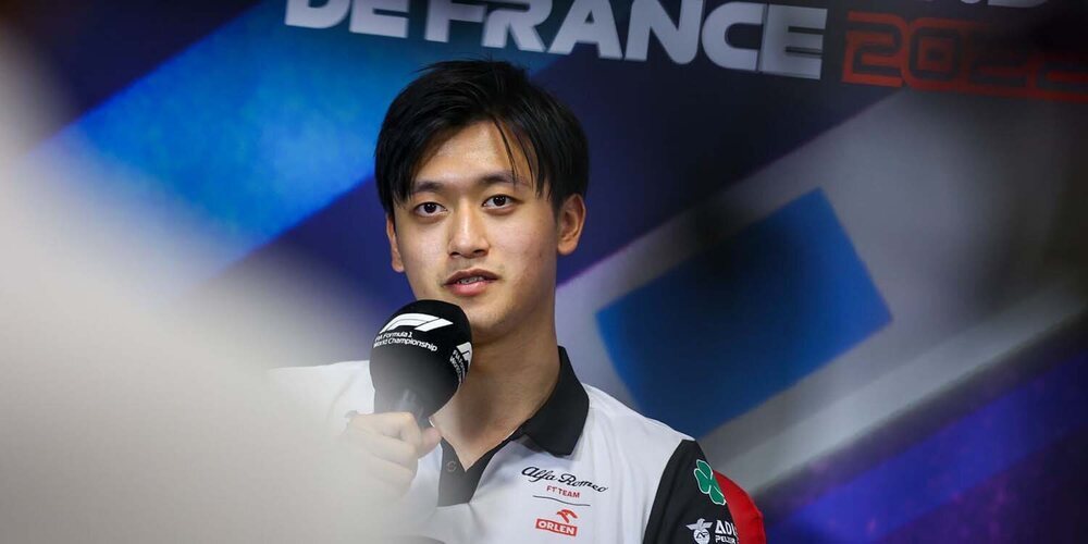 Guanyu Zhou: "Somos más fuertes que el pasado GP, es un buen paso adelante"