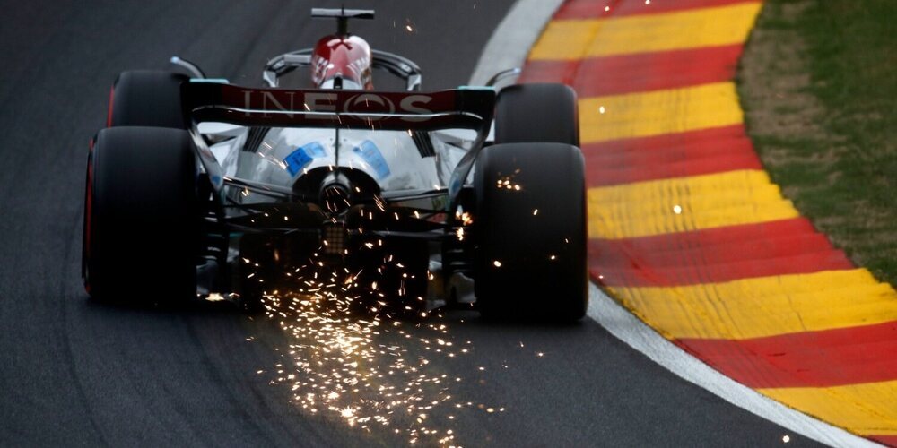 George Russell salva a Mercedes: "P4 y a dos segundos del podio no está mal"