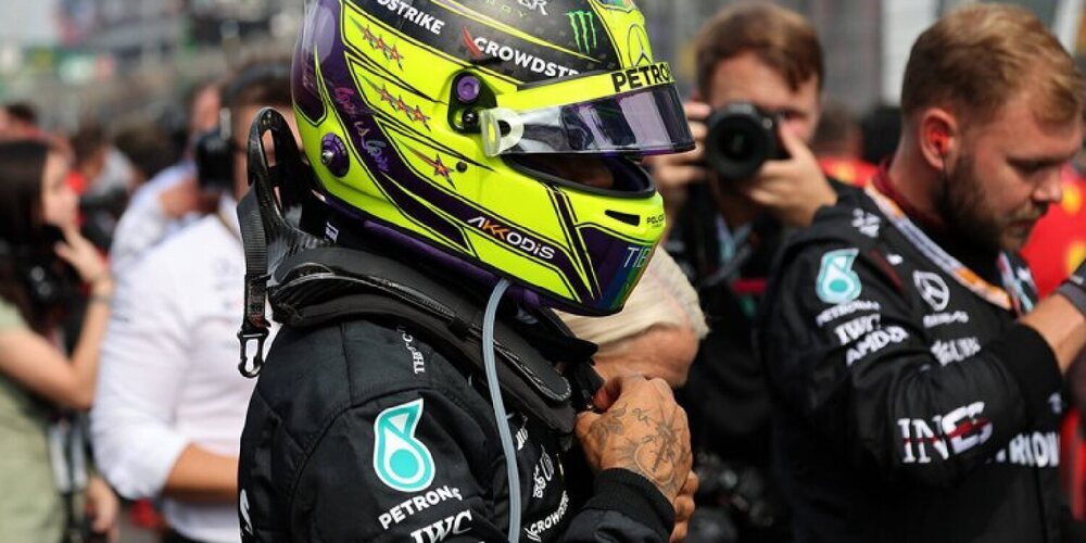 Lewis Hamilton: "Sin el coche de seguridad, habríamos estado luchando por la victoria"