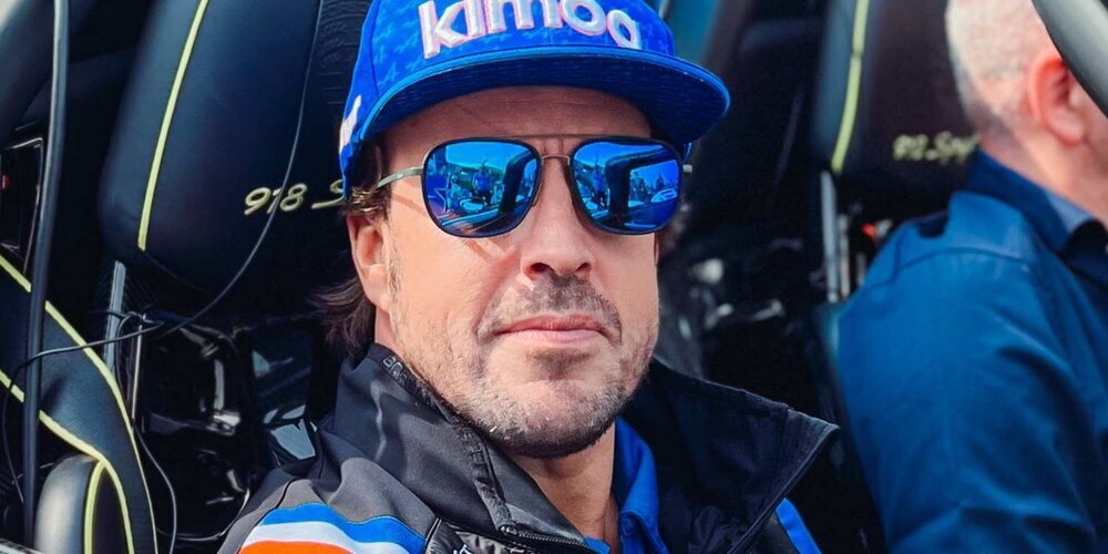 Fernando Alonso: "Fue como una sesión de clasificación hasta la bandera a cuadros"