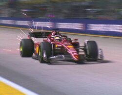 Charles Leclerc se lleva la pole en una caótica Qualy en Singapur gracias a Red Bull