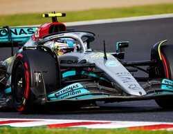 Lewis Hamilton: "Red Bull y Ferrari están en una liga diferente aquí, tenemos limitaciones"