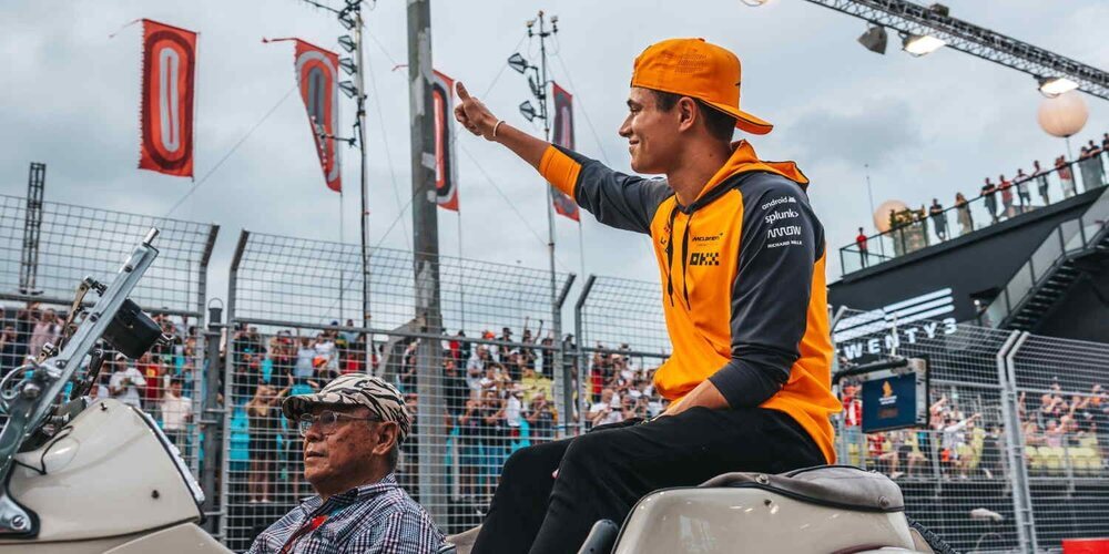 Lando Norris: "He terminado en los puntos las dos veces que he corrido allí"