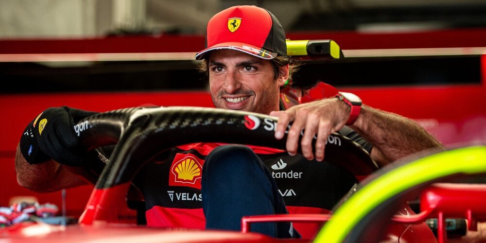 Carlos Sainz: "Estoy feliz por la forma en la que he recuperado el ritmo esta temporada"