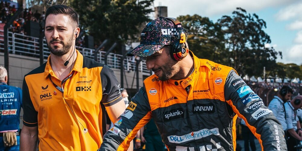 Daniel Ricciardo: "Aquí vamos, una última vez en papaya"