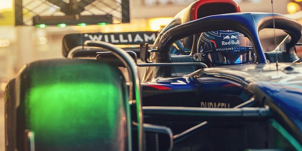 Alex Albon: "El coche está respondiendo bien a este tipo de temperaturas en la pista"