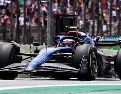 Nicholas Latifi, molesto por la mala suerte