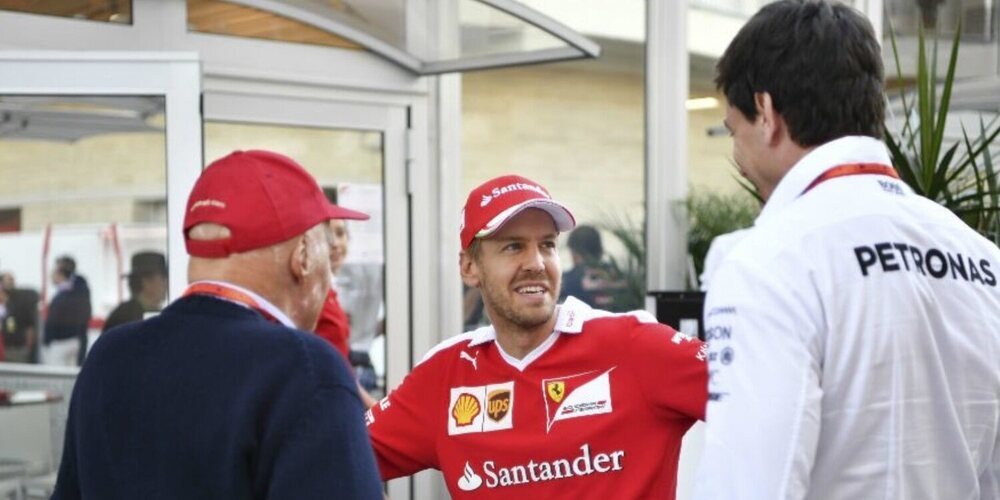 Vettel, sobre Mercedes y Hamilton: "El incidente de Bakú nos unió"