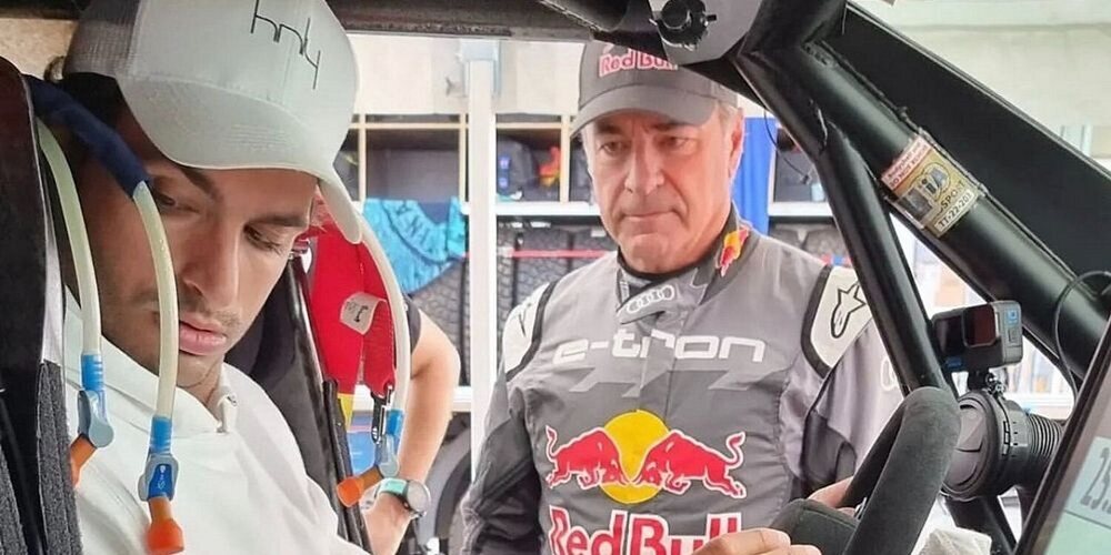 Carlos Sainz: "Es mi primera vez en el Dakar y si estoy aquí es porque me gusta"