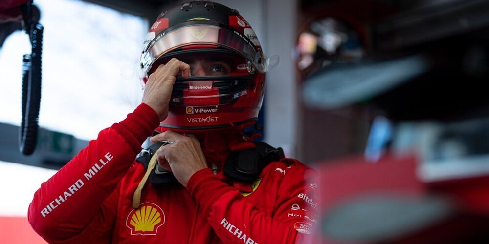 Sainz luce el rojo en Fiorano con un total de 119 vueltas en los test