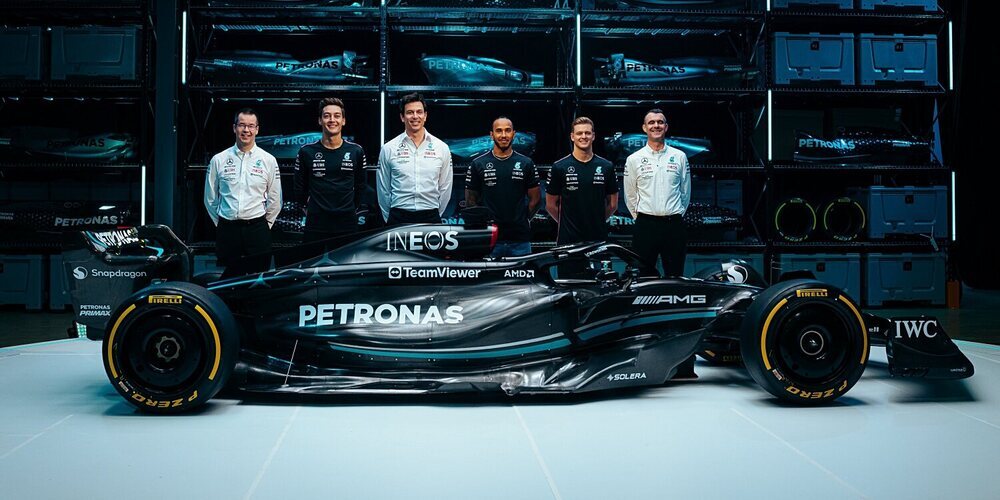 Toto Wolff: "Hemos ido a por la decoración negra para reducir peso"