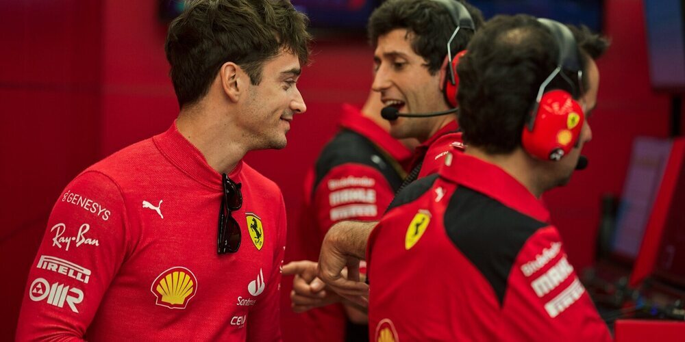 Charles Leclerc: "Estábamos en la lucha por la pole, algo que no esperábamos"