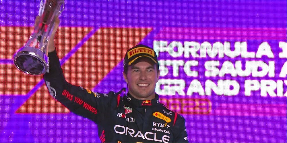 Red Bull confirma su dinastía con el triunfo de Pérez y el  2º lugar de Verstappen; Russell, podio