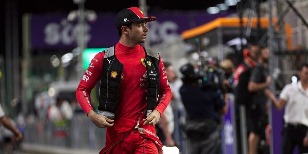 Charles Leclerc: "Tenemos que mejorar nuestro ritmo de carrera"