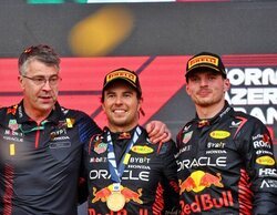 Horner: "Checo se destacó, tenía el ritmo y realmente controló la carrera"