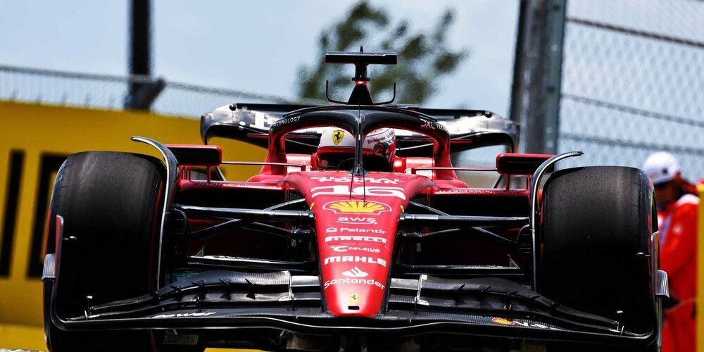 Charles Leclerc: "Lo forcé demasiado, presionaré para regresar al frente"