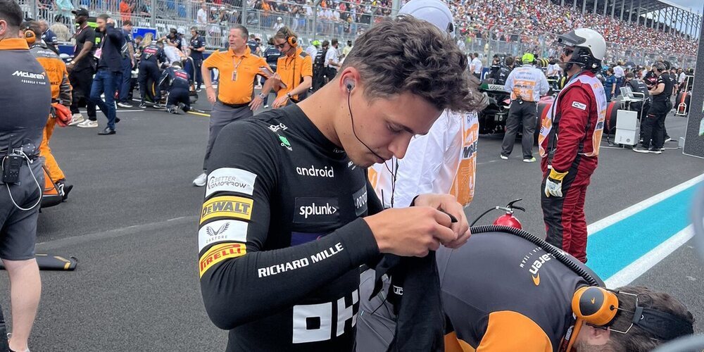 Lando Norris: "Día difícil, tuvimos problemas con el ritmo"