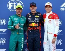 Verstappen toca el muro hasta 3 veces para arrebatarle la pole a Alonso en una Qualy infartante