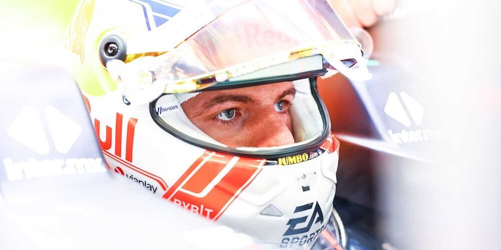 Max Verstappen encabeza la tabla en ambas sesiones de prácticas del GP de España; Alonso, 2°