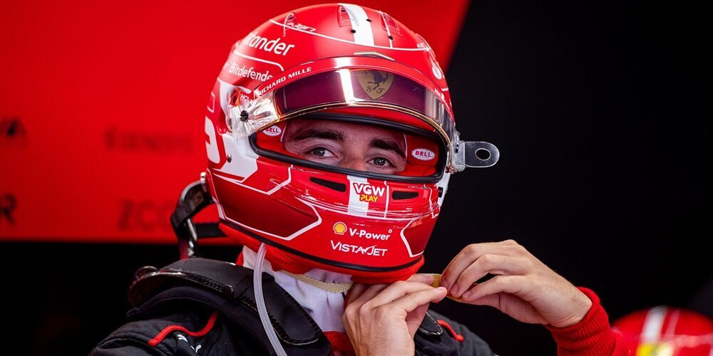 Charles Leclerc: "Nos cuesta poner los neumáticos en el estado adecuado"