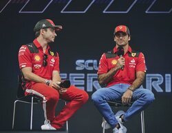 Leclerc: "Si Sainz se va de Ferrari, estaría tomando la decisión equivocada"