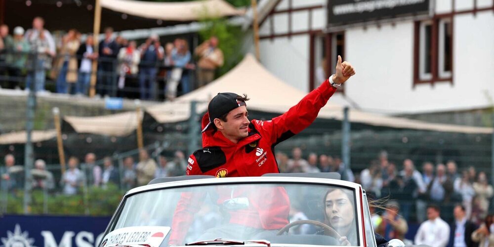 Charles Leclerc, sobre Carlos Sainz: "Nos llevamos muy bien, compartimos muchos intereses"