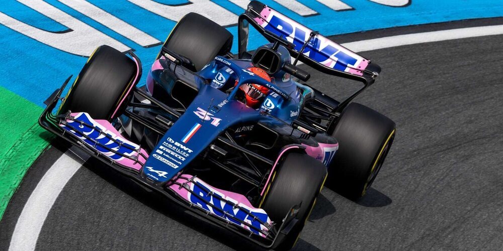 Esteban Ocon: "El coche se mostró bien y tenemos mucho que revisar"