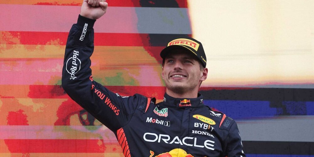 Max Verstappen: "Solo quiero disfrutar de esta victoria, el ambiente es muy especial"