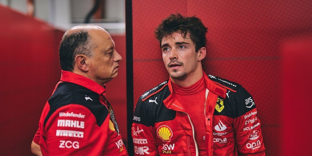 Leclerc: "Hemos aprendido algunas cosas en la última carrera e intentaremos dar un paso adelante"