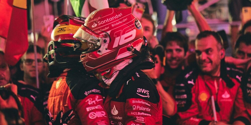 Charles Leclerc: "Nuestra ejecución de la carrera ha sido buena, así que estoy contento"