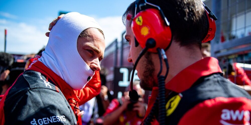 Charles Leclerc: "No teníamos el ritmo para luchar más duro contra McLaren"