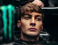 George Russell: "Siento que soy un privilegiado por compartir garaje con Hamilton"