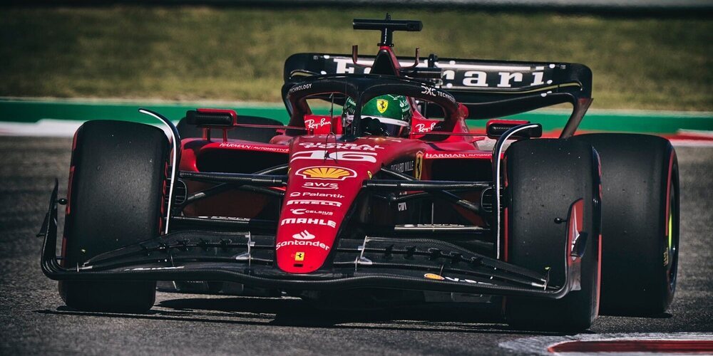 Leclerc sale victorioso del tira y afloja en Austin y se lleva la Pole Position; Verstappen, 6º