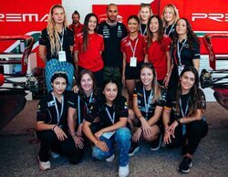 Mercedes respaldó en el GP de Estados Unidos a la F1 Academy